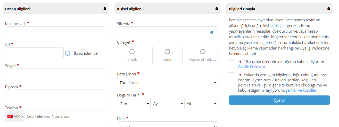 betvole-uyelik-adim